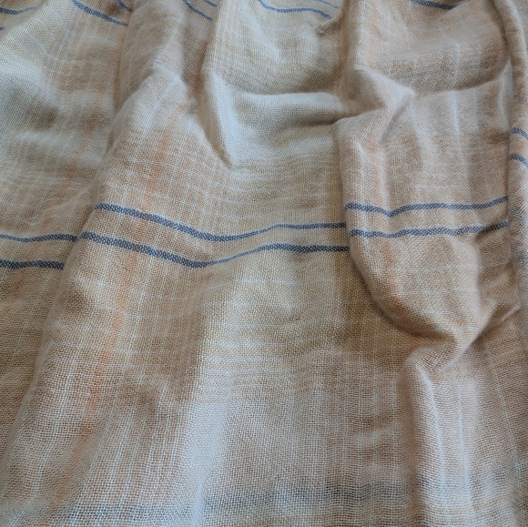 We The Free Boho Top Womens Small Plaid Loose Flowy Oversized Peasant Shirt Used - Picture 4 of 8